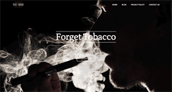 Desktop Screenshot of forgettobacco.com